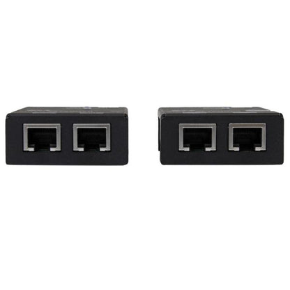 StarTech.com ST121SHD50 extensor de audio/video Transmisor y receptor AV Negro