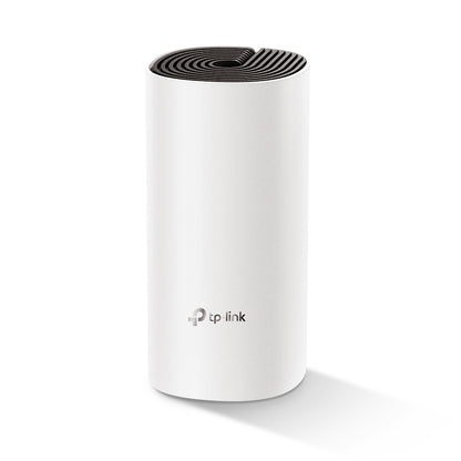 TP-Link Deco E4 (1-pack) Doble banda (2,4 GHz / 5 GHz) Wi-Fi 5 (802.11ac) Blanco, Gris Interno