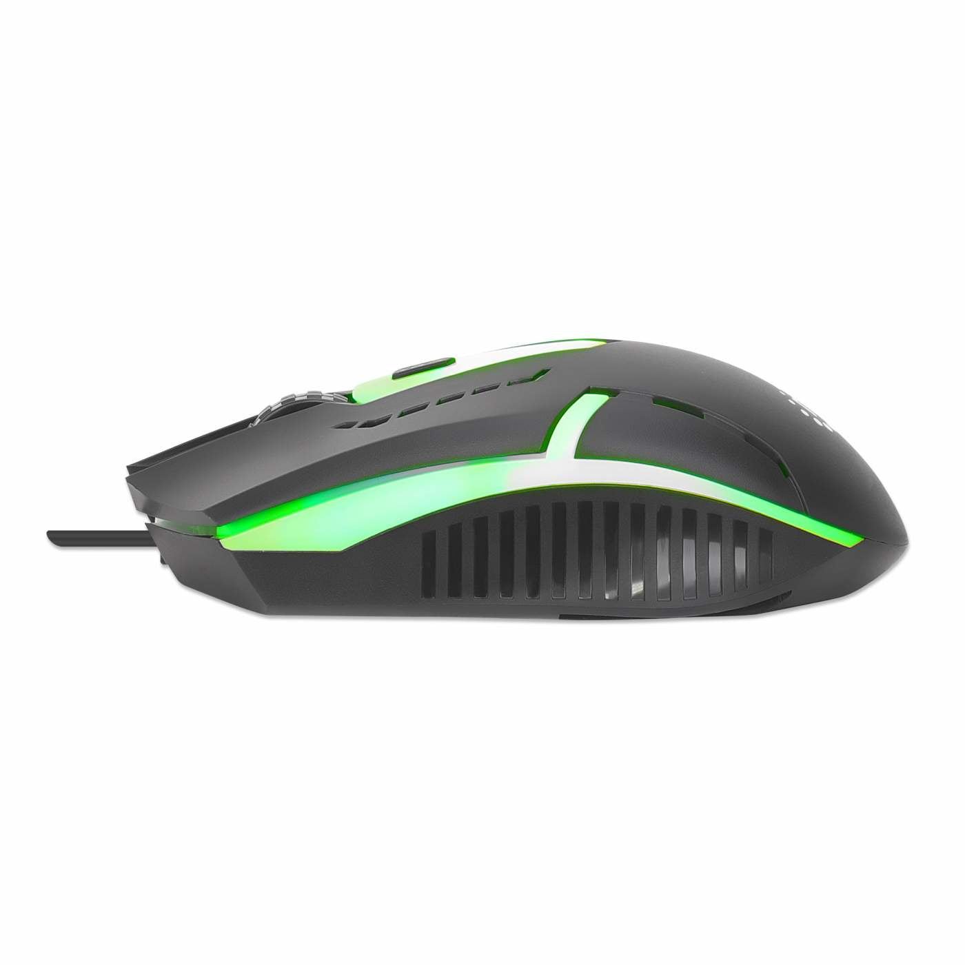 Manhattan 190206 ratón Juego Ambidiestro USB tipo A 1500 DPI