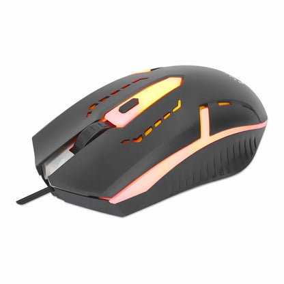 Manhattan 190206 ratón Juego Ambidiestro USB tipo A 1500 DPI