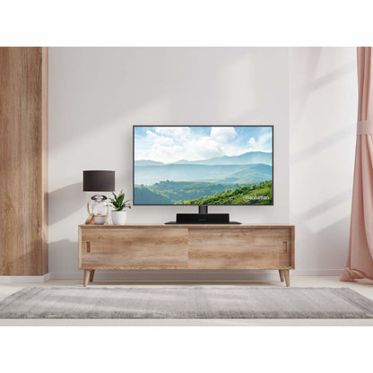 Soporte Manhattan Montaje para TV 32" a 65" Altura Ajustable Color Negro