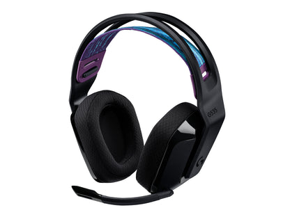 Audífonos Logitech Gaming G535 Lightspeed Inalámbricos Micrófono Color Negro
