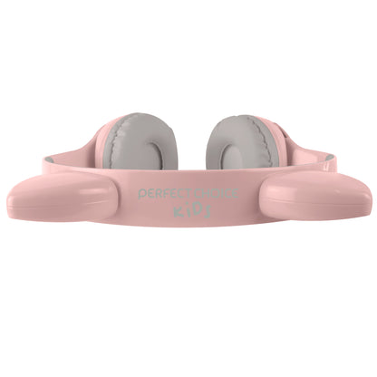 Diadema Perfect Choice Catto Inalámbrica con Luz para Niños Color Rosa