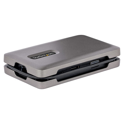 StarTech.com DKM31C3HVCPD base para laptop o replicador de puertos Alámbrico USB 3.2 Gen 2 (3.1 Gen 2) Type-C Gris