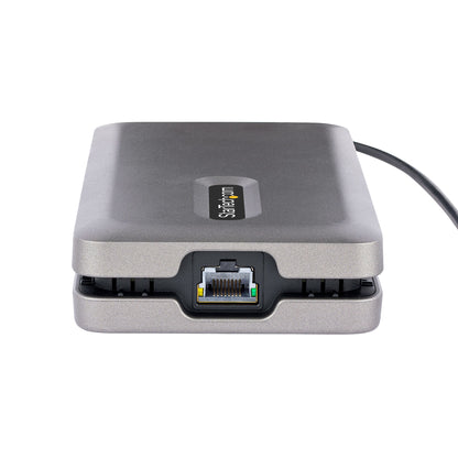 StarTech.com DKM31C3HVCPD base para laptop o replicador de puertos Alámbrico USB 3.2 Gen 2 (3.1 Gen 2) Type-C Gris