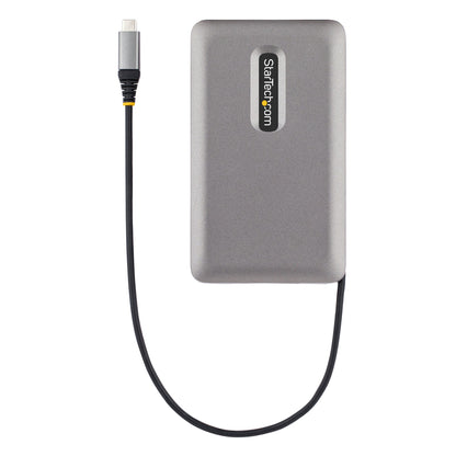 StarTech.com DKM31C3HVCPD base para laptop o replicador de puertos Alámbrico USB 3.2 Gen 2 (3.1 Gen 2) Type-C Gris