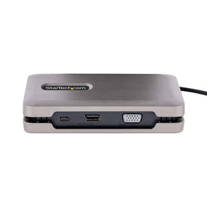 StarTech.com DKM31C3HVCPD base para laptop o replicador de puertos Alámbrico USB 3.2 Gen 2 (3.1 Gen 2) Type-C Gris