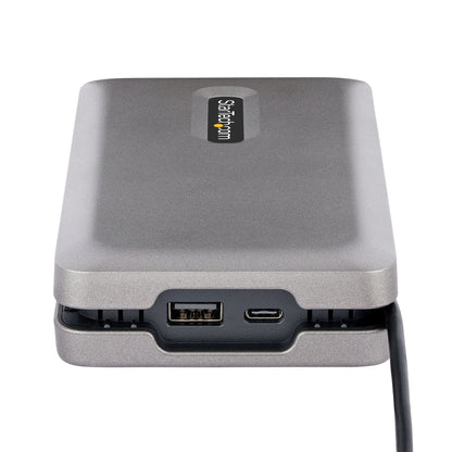 StarTech.com DKM31C3HVCPD base para laptop o replicador de puertos Alámbrico USB 3.2 Gen 2 (3.1 Gen 2) Type-C Gris