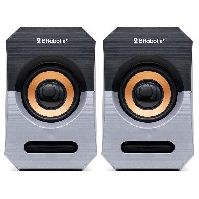 BRobotix 963913 altavoz Negro, Gris Alámbrico 5 W