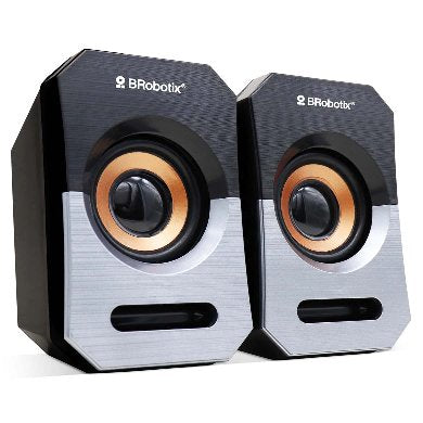 BRobotix 963913 altavoz Negro, Gris Alámbrico 5 W
