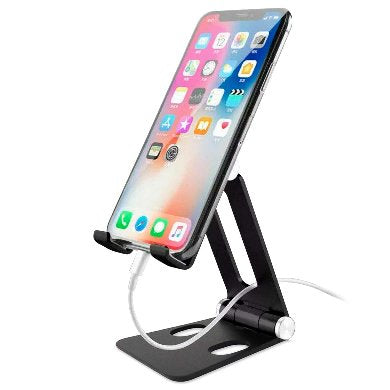 BRobotix 963807 soporte Soporte activo para teléfono móvil Teléfono móvil/smartphone, Tablet/UMPC Negro