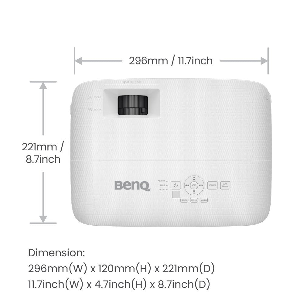 BenQ TH575 Proyector de alcance estándar 3800 lúmenes ANSI DLP 1080p (1920x1080) 3D Blanco