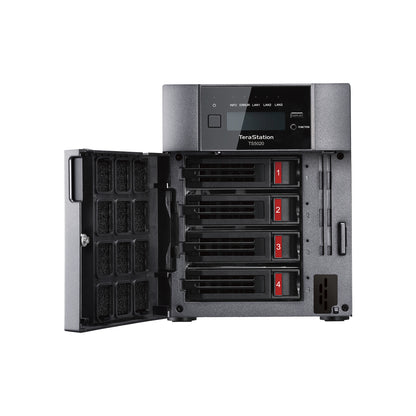 Buffalo TeraStation TS5420DN1604 servidor NAS o de almacenamiento Escritorio Annapurna Labs AL524 8 GB DDR4 16 TB Unidad de disco duro Negro
