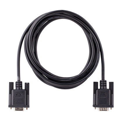 StarTech.com 9FMNM-3M-RS232-CABLE cable serial Negro DB-9