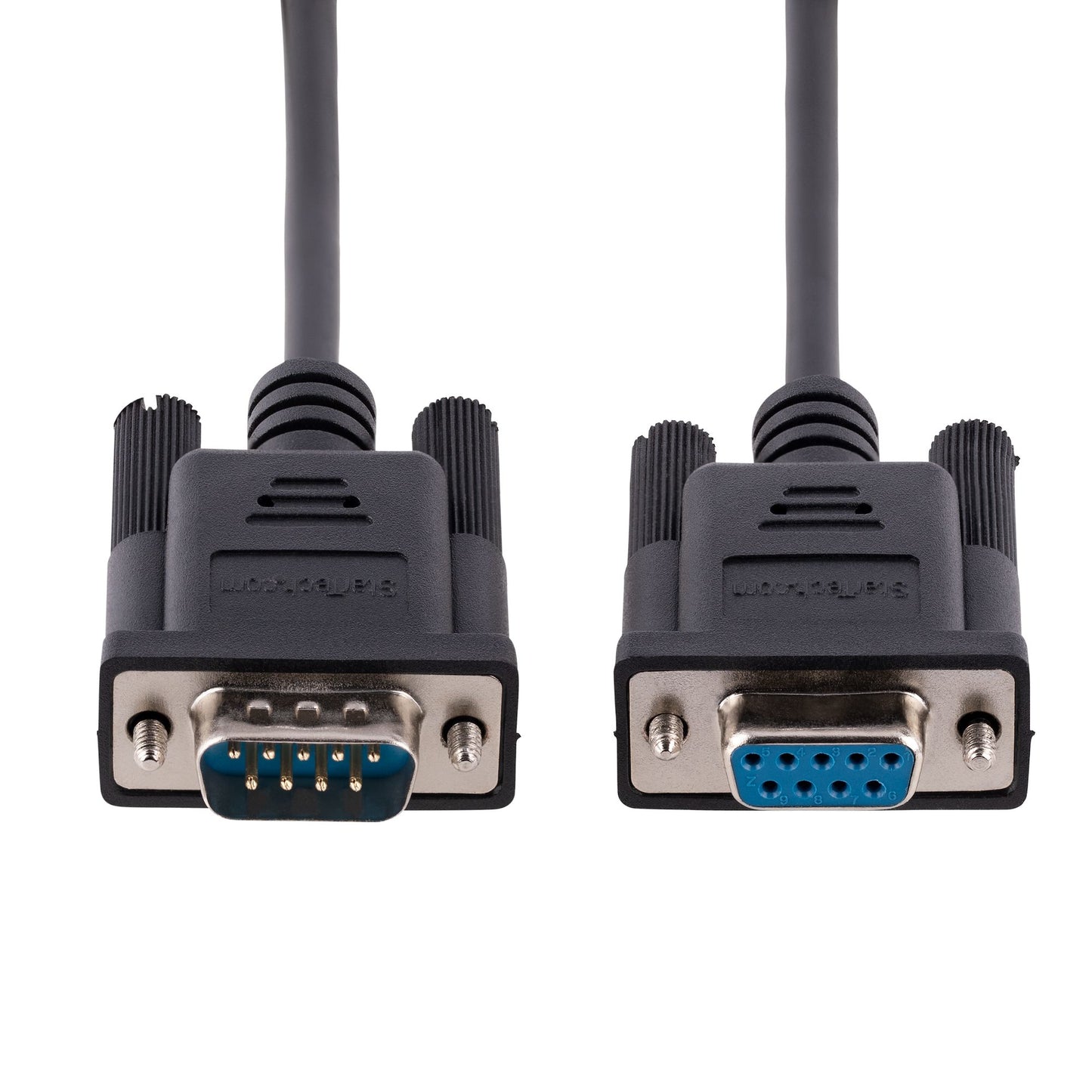 StarTech.com 9FMNM-3M-RS232-CABLE cable serial Negro DB-9
