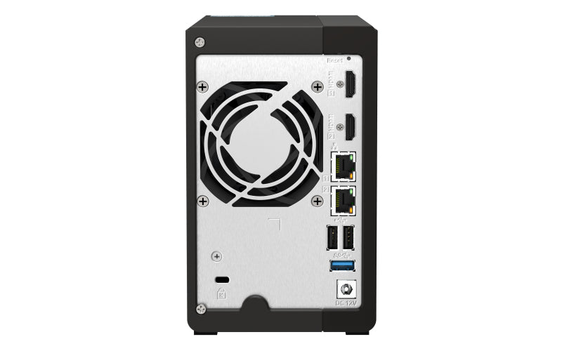 QNAP TS-253E NAS Tower Intel® Celeron® J6412 8 GB 0 TB QNAP Turbo System Negro