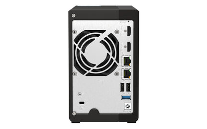 QNAP TS-253E NAS Tower Intel® Celeron® J6412 8 GB 0 TB QNAP Turbo System Negro