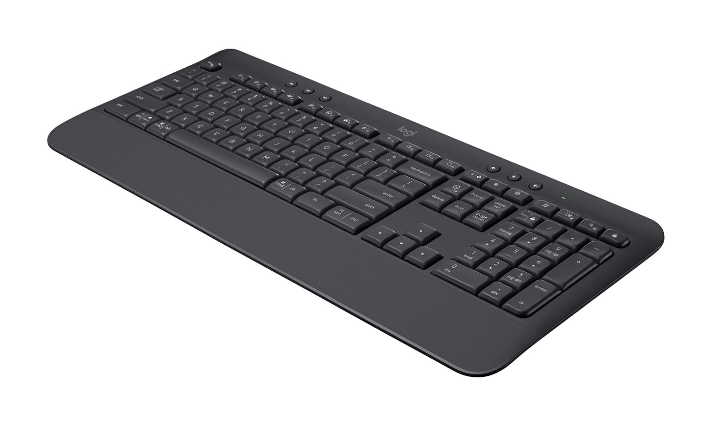 Logitech 920-010910 teclado Oficina Bluetooth QWERTY Español Grafito