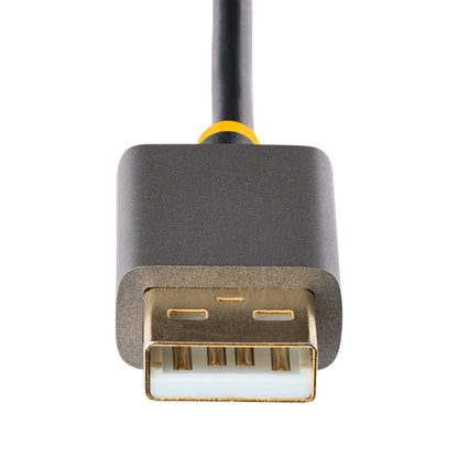 StarTech.com 128-HDMI-DISPLAYPORT adaptador de cable de vídeo 0.3 m HDMI Tipo A (Estándar) Negro, Gris