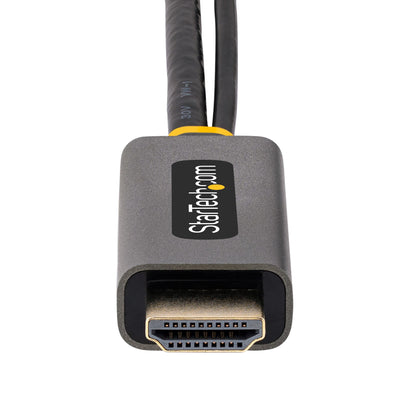 StarTech.com 128-HDMI-DISPLAYPORT adaptador de cable de vídeo 0.3 m HDMI Tipo A (Estándar) Negro, Gris