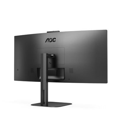 Monitor AOC 34" Professional Curvo VA 1500-R 3440x1440 HDMI DP USB-C DP AltMode 100hz 1ms USB Hub Windows Hello We