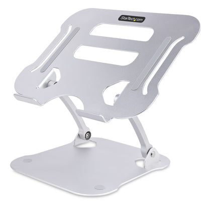 StarTech.com ADJ-LAPTOP-RISER soporte para laptop Soporte para computadora portátil Plata