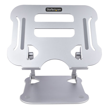 StarTech.com ADJ-LAPTOP-RISER soporte para laptop Soporte para computadora portátil Plata