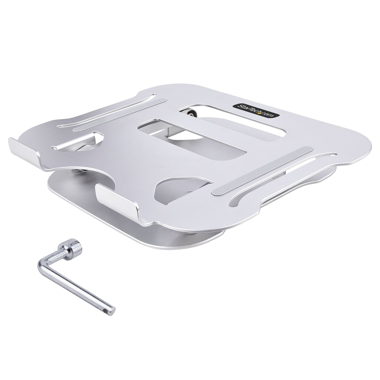 StarTech.com ADJ-LAPTOP-RISER soporte para laptop Soporte para computadora portátil Plata