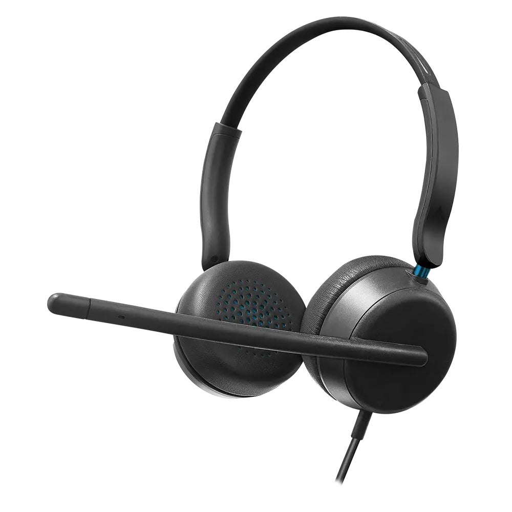 Auriculares Alambricos Acteck con Micrófono Active Pro HC565 Negro