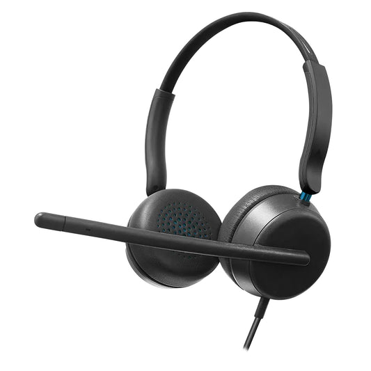 Auriculares Alambricos Acteck con Micrófono Active Pro HC565 Negro
