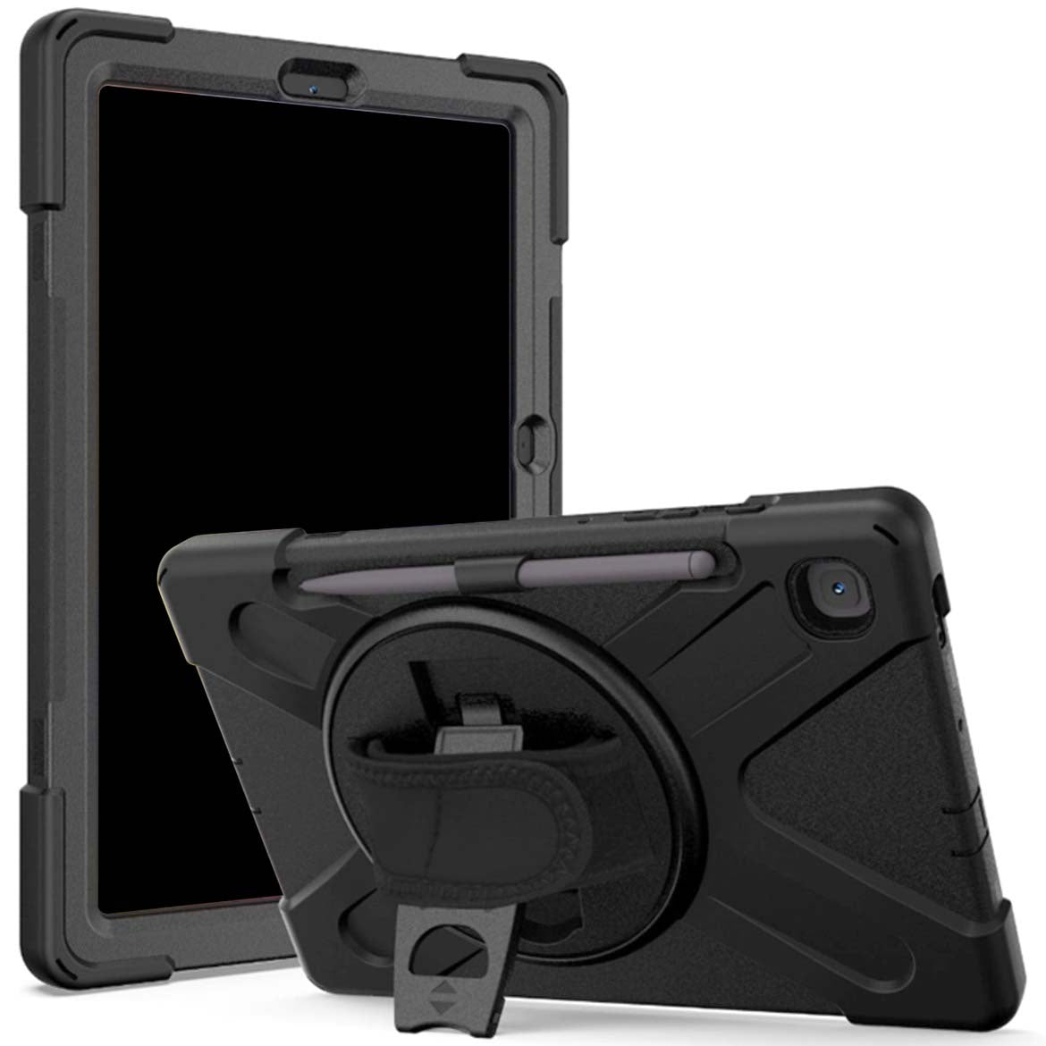 BRobotix 6001516 estuche para tablets 26.4 cm (10.4") Carcasa rígida Negro