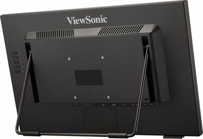 Viewsonic TD2465 pantalla de señalización Panel plano interactivo 61 cm (24") LED 250 cd / m² Full HD Negro Pantalla táctil