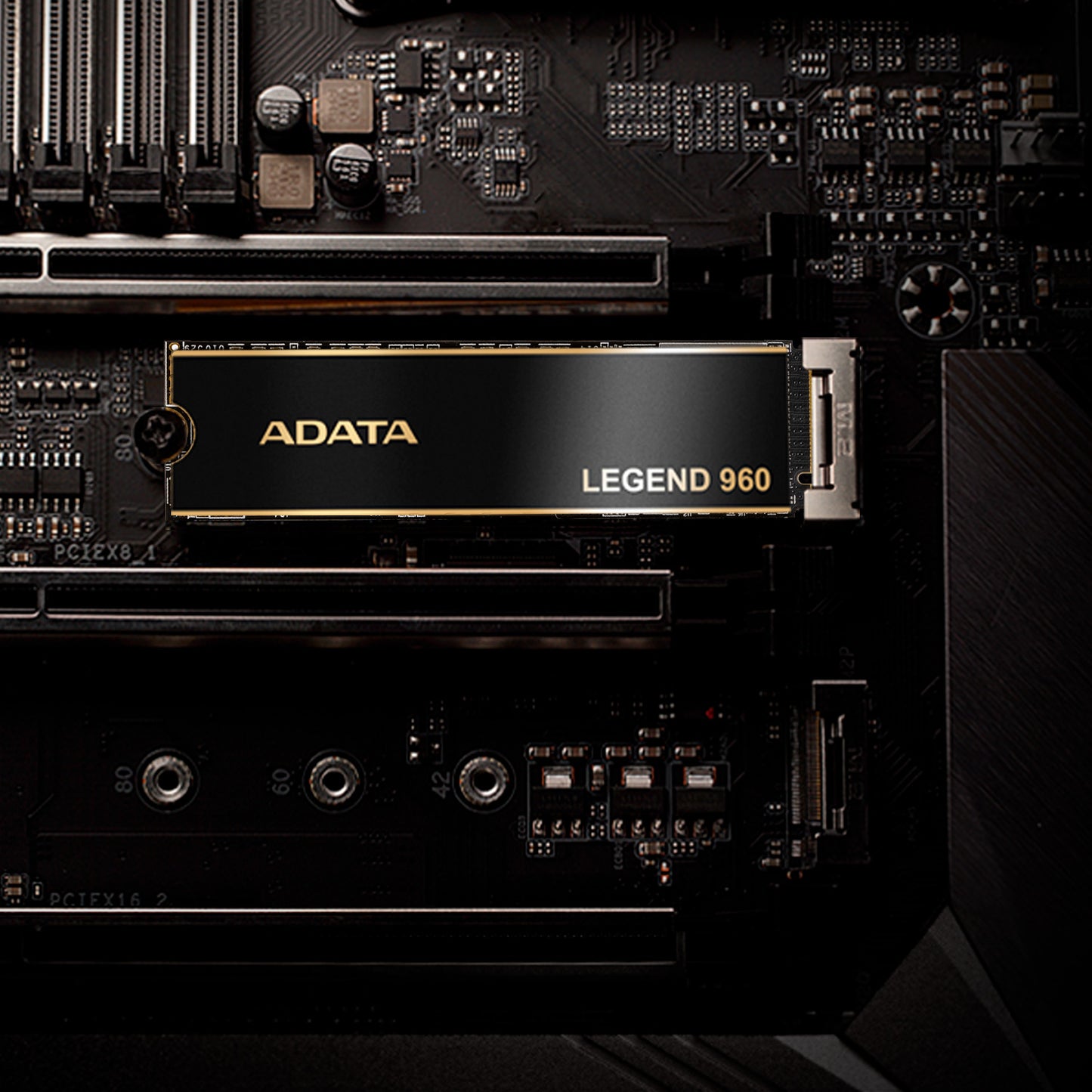 Unidad de Estado Solido SSD Adata 1TB Legend 960 NVMe M.2 6000 MB/s Escritura 7400 MB/s Lectura PCI Express 4.0