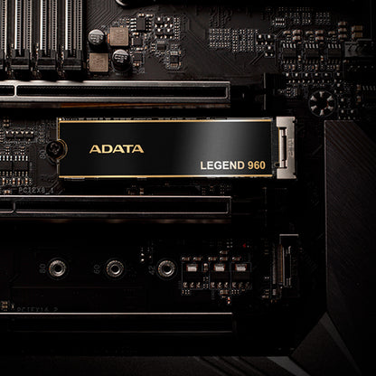 Unidad de Estado Solido SSD Adata 1TB Legend 960 NVMe M.2 6000 MB/s Escritura 7400 MB/s Lectura PCI Express 4.0