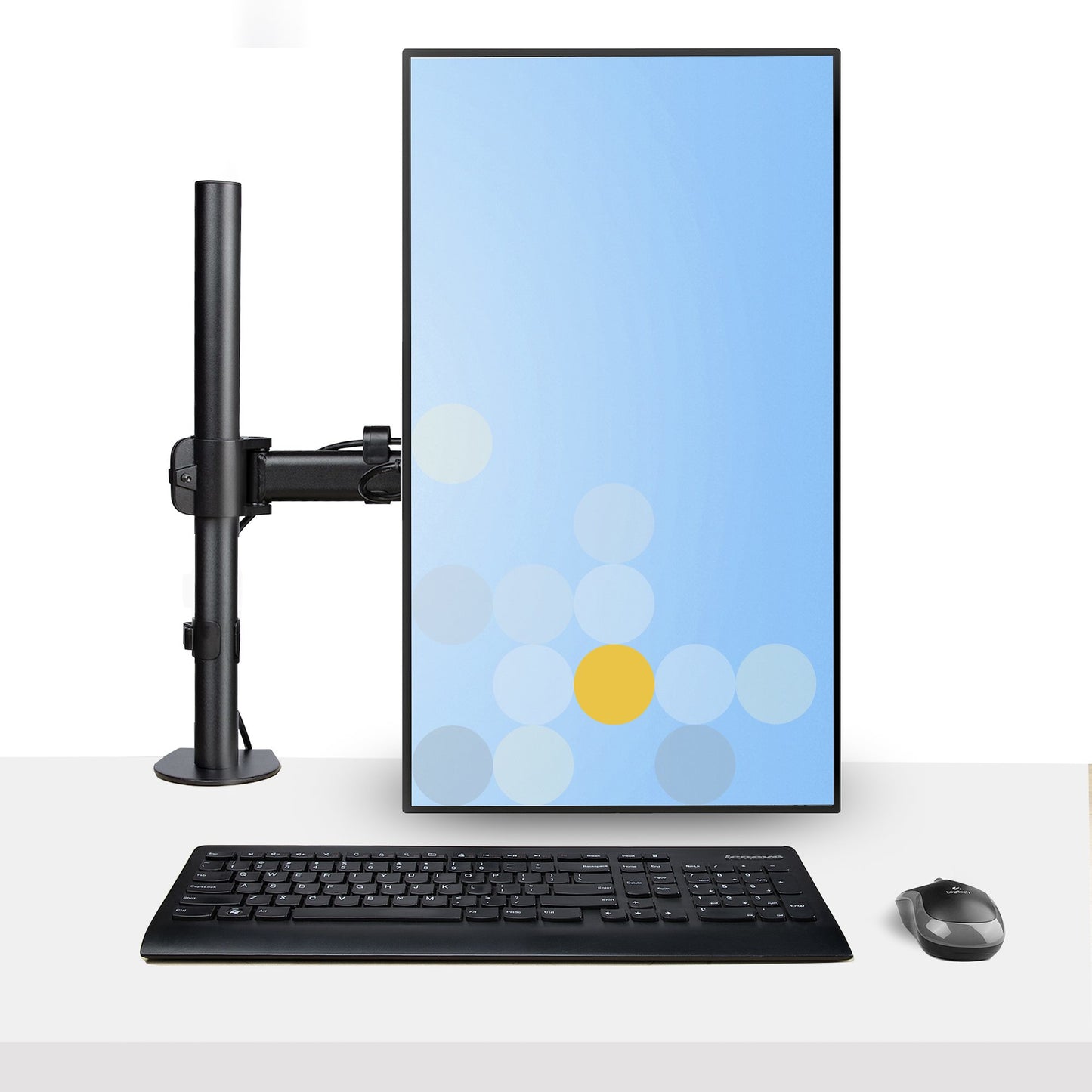 StarTech.com A-LAPTOP-DESK-MOUNT soporte para laptop Brazo para computadora portátil Negro 86.4 cm (34")