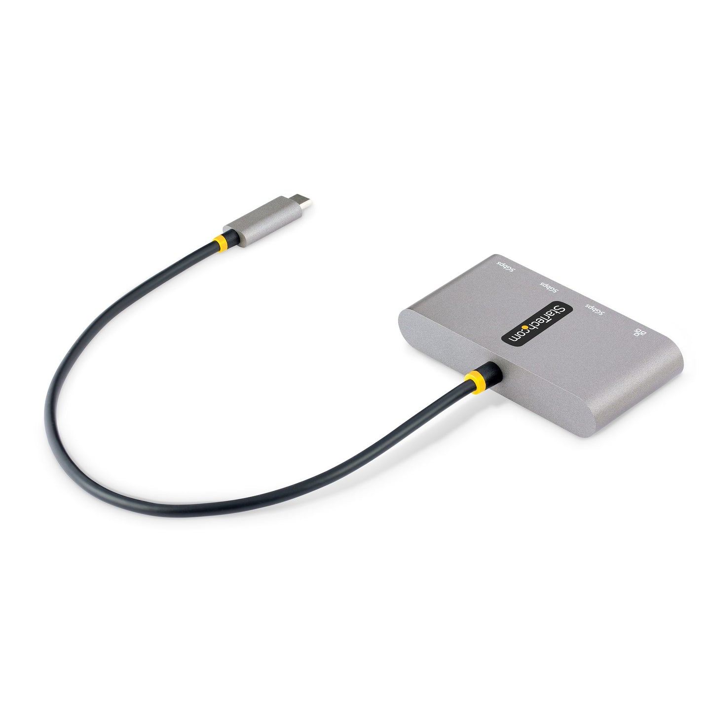 StarTech.com HB30C3A1GEA2 base para laptop o replicador de puertos Alámbrico USB 3.2 Gen 1 (3.1 Gen 1) Type-C Gris