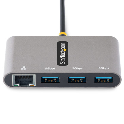 StarTech.com HB30C3A1GEA2 base para laptop o replicador de puertos Alámbrico USB 3.2 Gen 1 (3.1 Gen 1) Type-C Gris