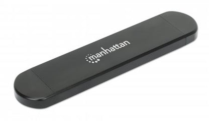 Manhattan 130639 caja para disco duro externo Carcasa para SSD Negro