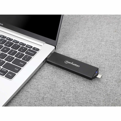 Manhattan 130639 caja para disco duro externo Carcasa para SSD Negro
