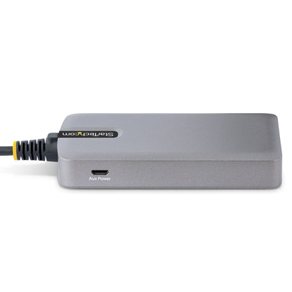StarTech.com 5G3AGBB-USB-A-HUB base para laptop o replicador de puertos Alámbrico USB 3.2 Gen 1 (3.1 Gen 1) Type-A Gris