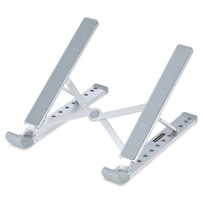 StarTech.com LAPTOP-RISER-BAR soporte para laptop Soporte para computadora portátil Plata