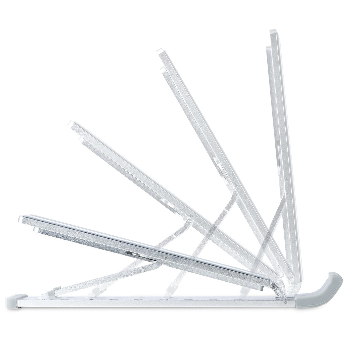 StarTech.com LAPTOP-RISER-BAR soporte para laptop Soporte para computadora portátil Plata