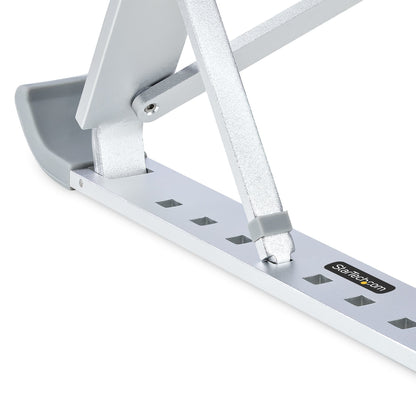 StarTech.com LAPTOP-RISER-BAR soporte para laptop Soporte para computadora portátil Plata