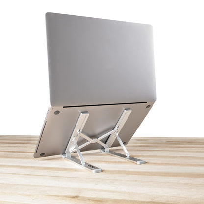 StarTech.com LAPTOP-RISER-BAR soporte para laptop Soporte para computadora portátil Plata