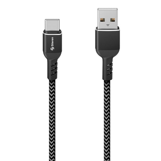 CABLE STEREN USB A USB C TIPO CORDON 1.9M