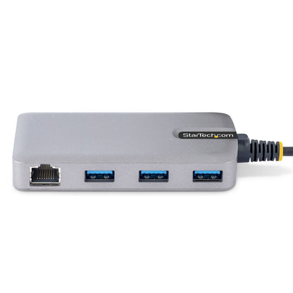 StarTech.com 5G3AGBB-USB-A-HUB base para laptop o replicador de puertos Alámbrico USB 3.2 Gen 1 (3.1 Gen 1) Type-A Gris