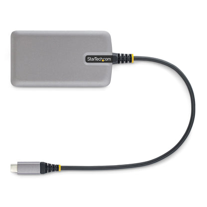 StarTech.com 5G3AGBB-USB-C-HUB base para laptop o replicador de puertos Alámbrico USB 3.2 Gen 1 (3.1 Gen 1) Type-C Gris