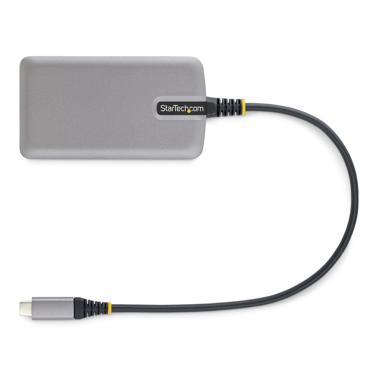StarTech.com 5G4AB-USB-C-HUB nodo concentrador USB 3.2 Gen 1 (3.1 Gen 1) Type-C 5000 Mbit/s Gris