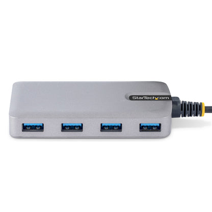 StarTech.com 5G4AB-USB-C-HUB nodo concentrador USB 3.2 Gen 1 (3.1 Gen 1) Type-C 5000 Mbit/s Gris