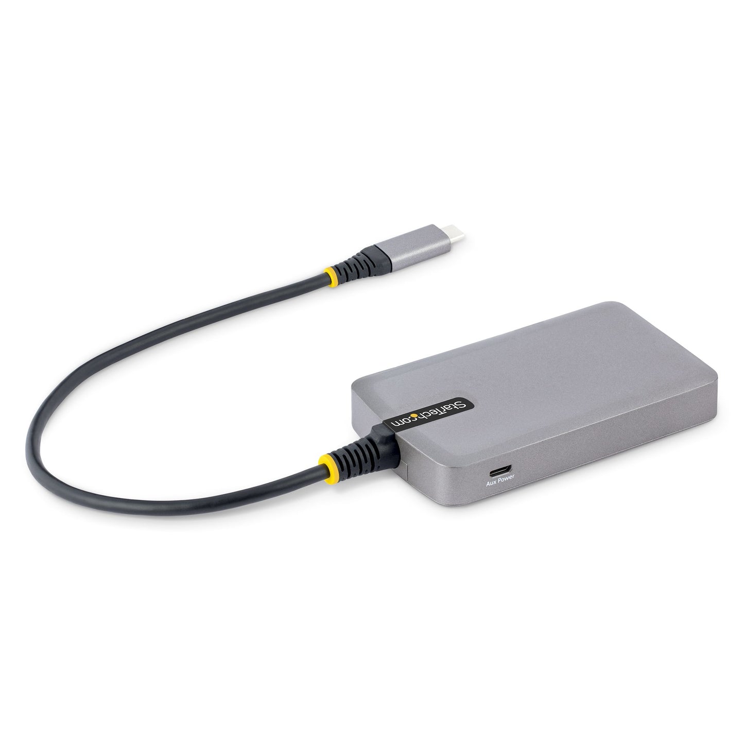 StarTech.com 5G4AB-USB-C-HUB nodo concentrador USB 3.2 Gen 1 (3.1 Gen 1) Type-C 5000 Mbit/s Gris